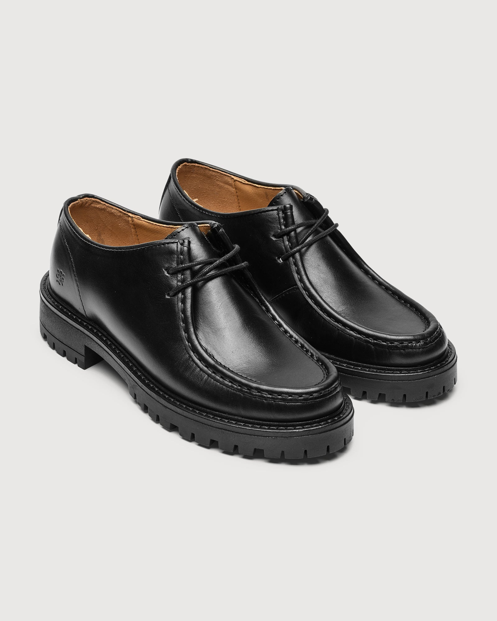 Original Playboy Marie Lace up shoes Black leather