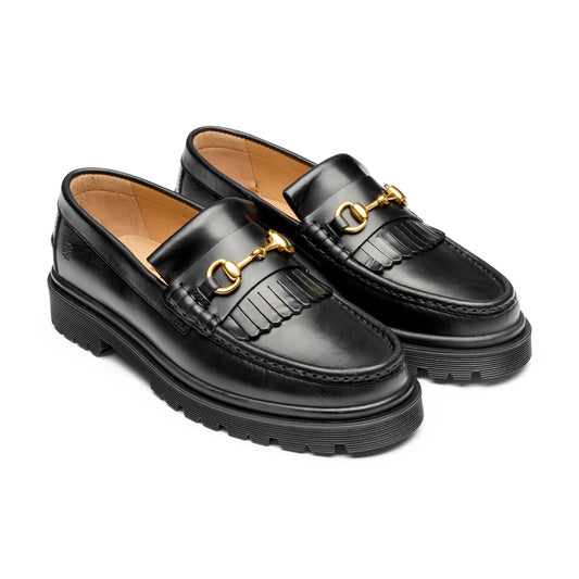 Playboy Footwear Milton Loafers Black leather