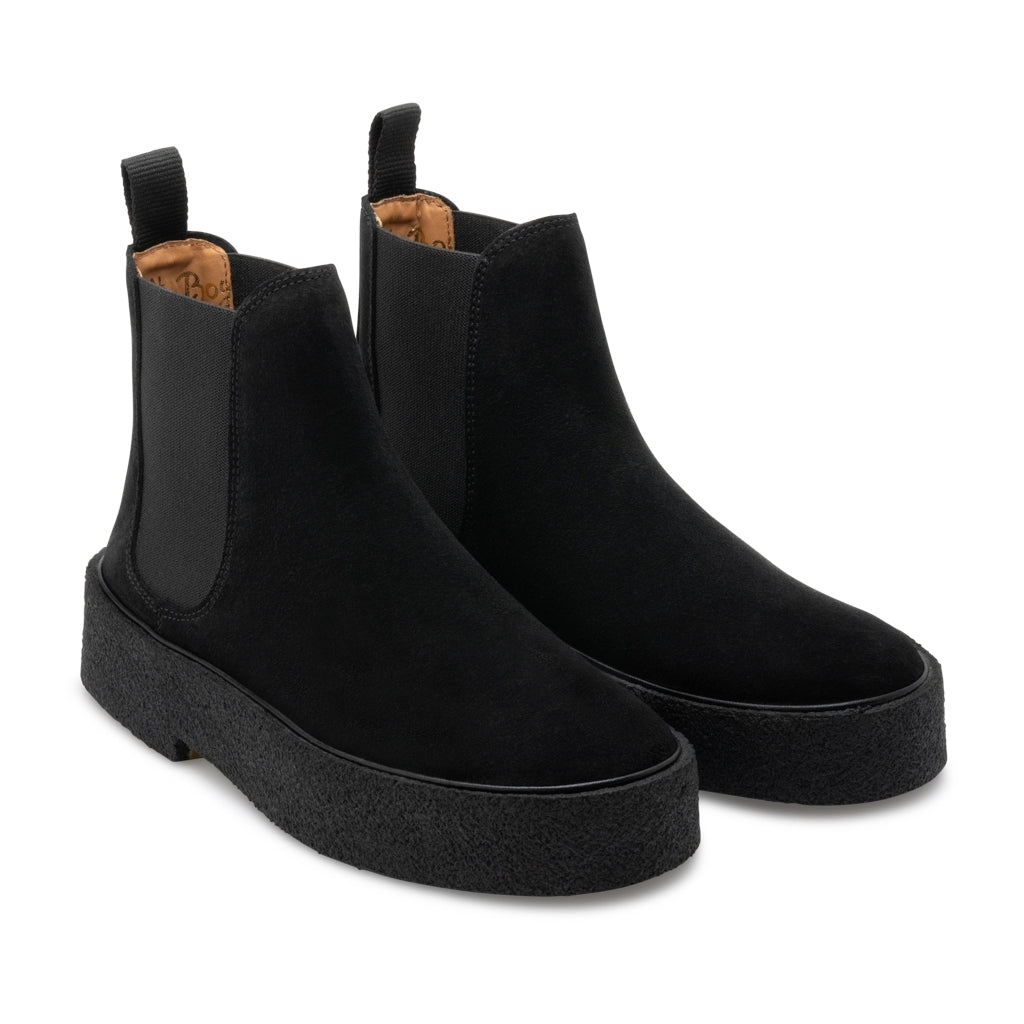 The Original Playboy ORG.75 The Original Women's Chelsea boot Black suede