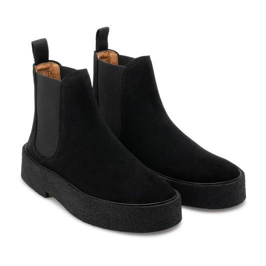 The Original Playboy ORG.75 The Original Women's Chelsea boot Black suede