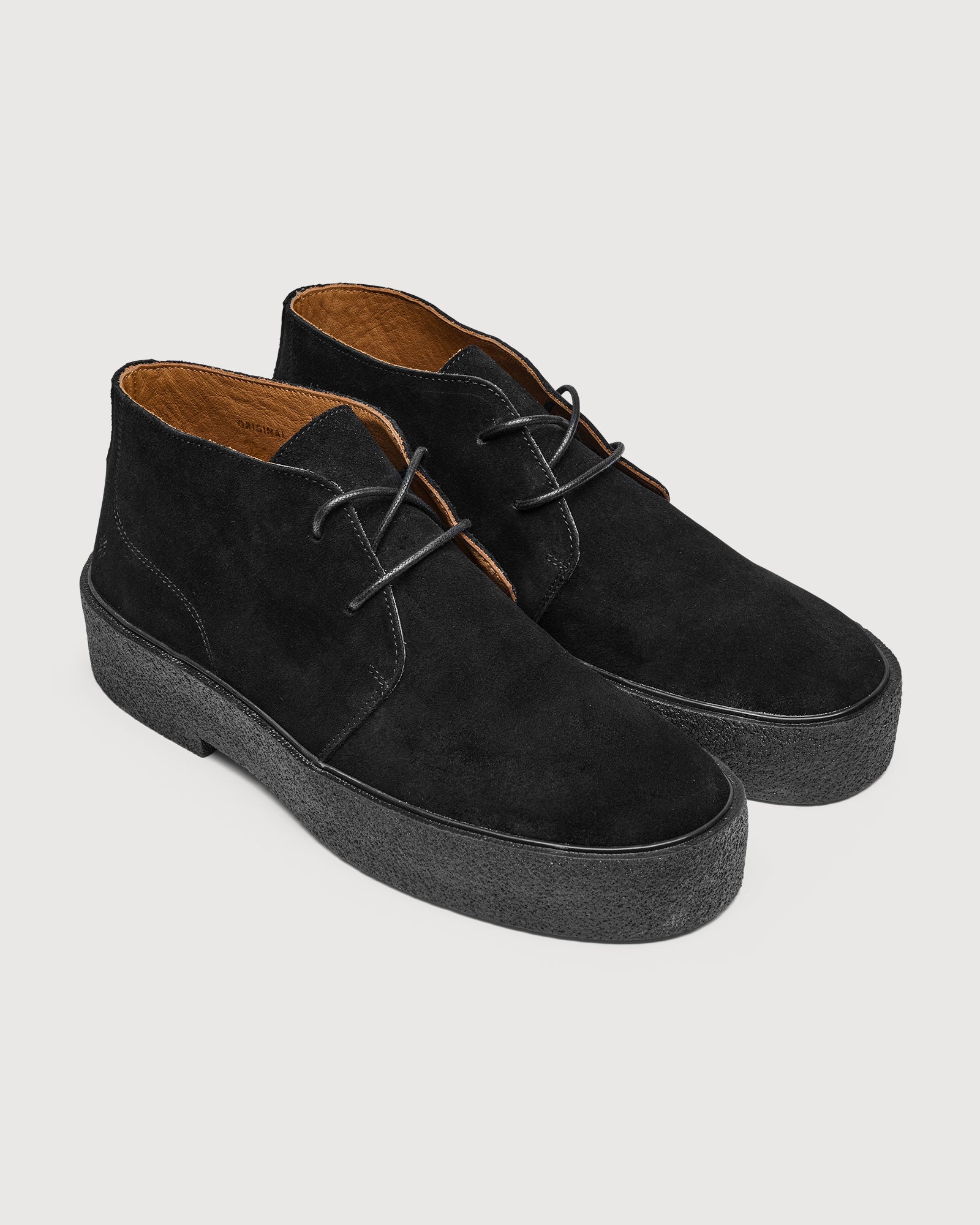 The Original Playboy Preston Boot Black suede