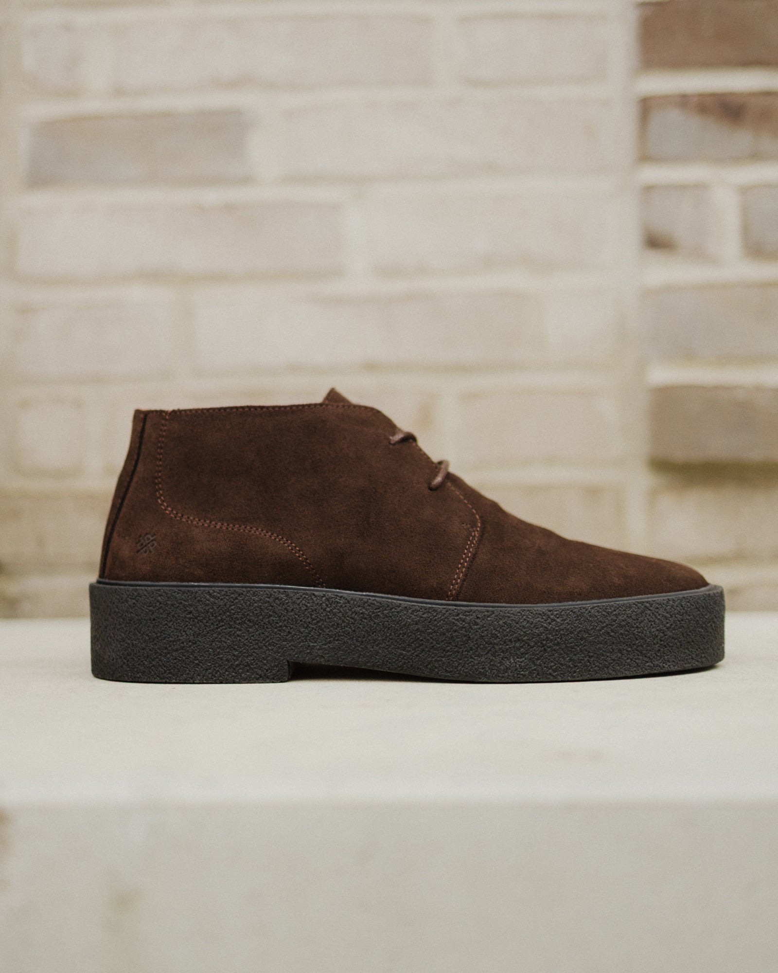 The Original Playboy Preston Boot Dk.Brown suede