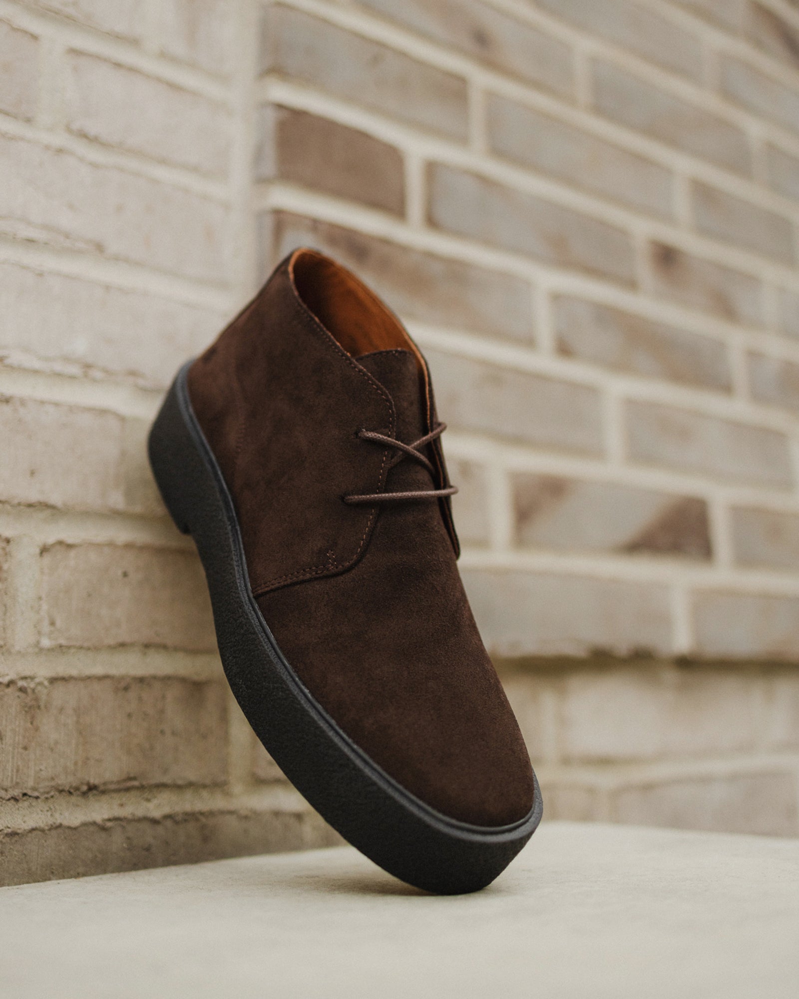 The Original Playboy Preston Boot Dk.Brown suede