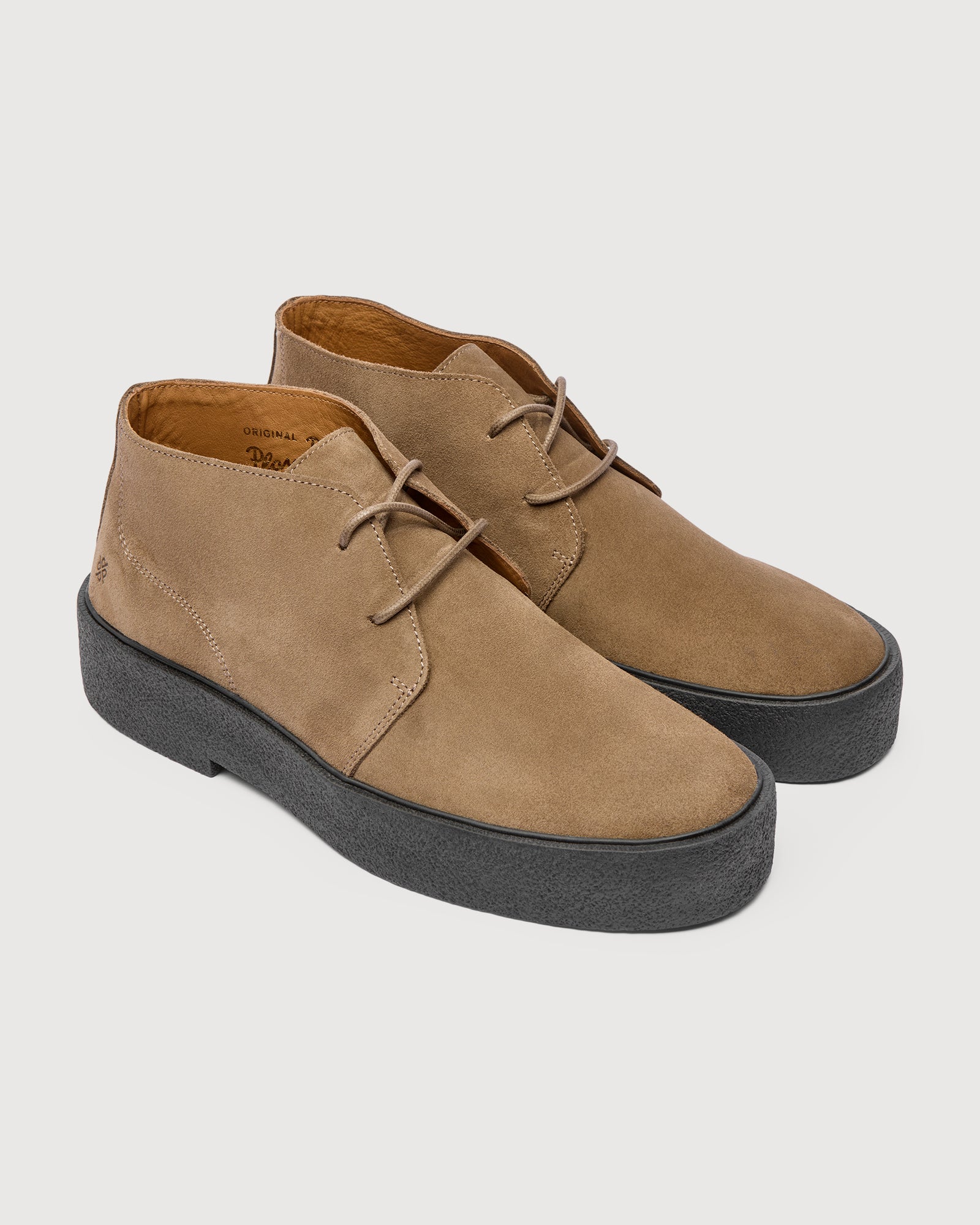 The Original Playboy Preston Boot Taupe suede