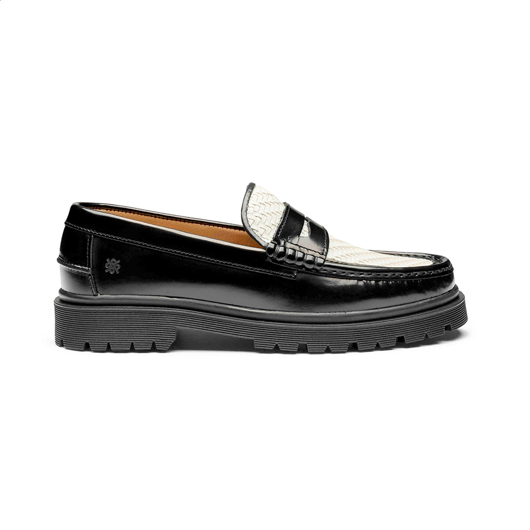 Playboy Footwear Richmond Loafers Black polido/white