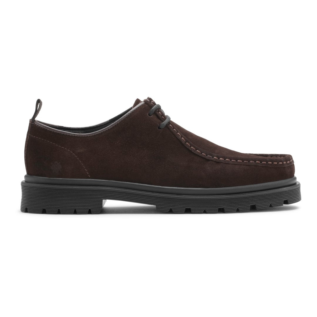 Playboy Footwear Style Alain Lace up shoes Dk.Brown suede