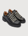Original Playboy Style Alba Lace up shoes Black leather