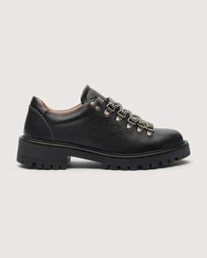 Original Playboy Style Alba Lace up shoes Black leather