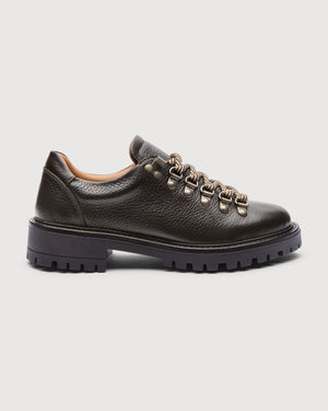 Original Playboy Style Alba Lace up shoes Dk.Brown leather