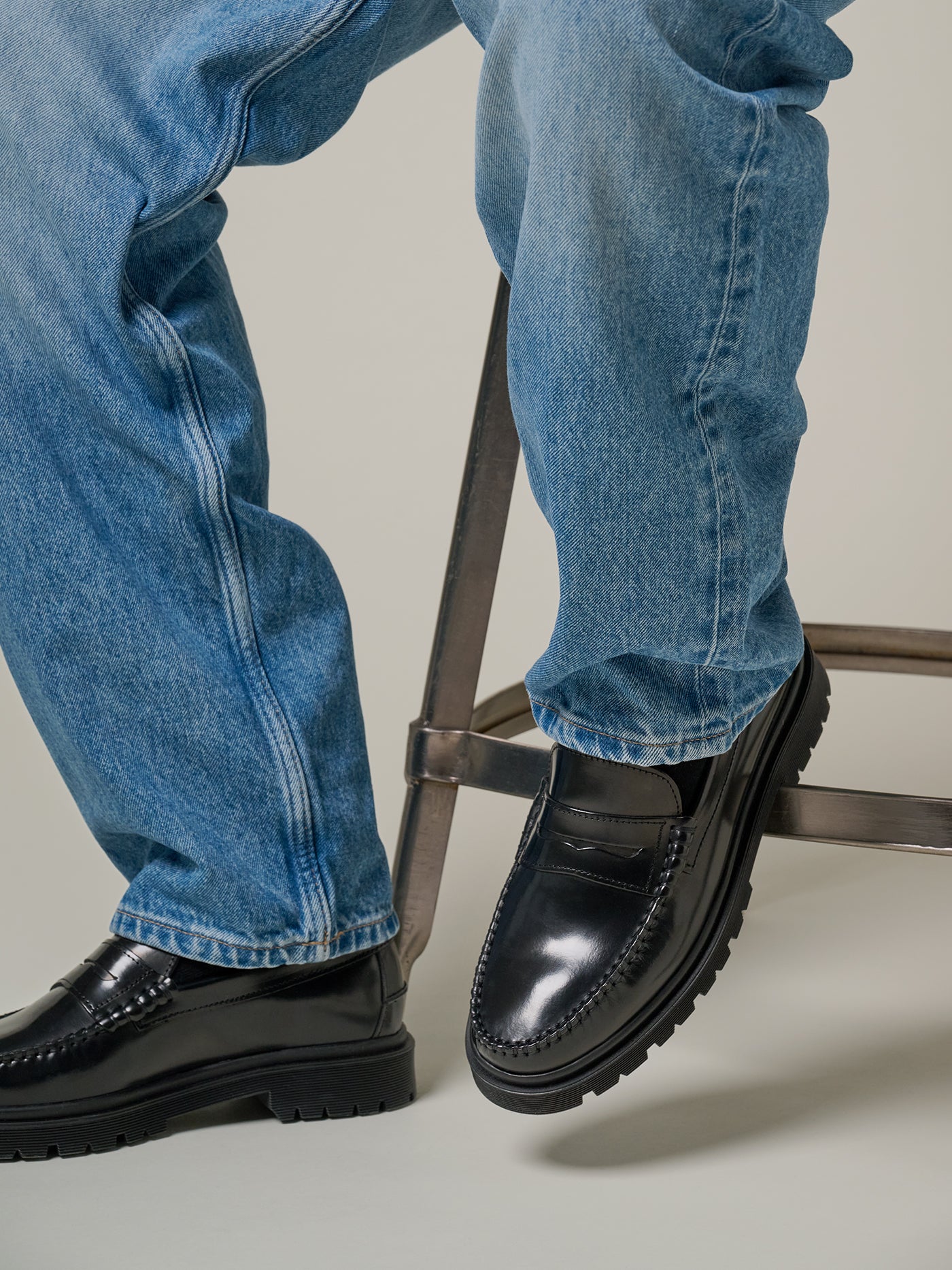 Original Playboy Style Austin Loafers Black polido