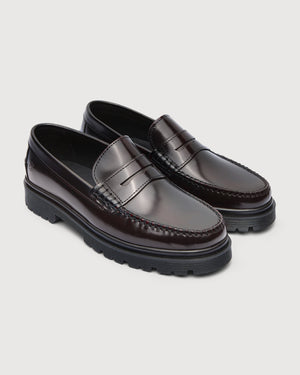Original Playboy Style Austin Loafers Bordeaux polido