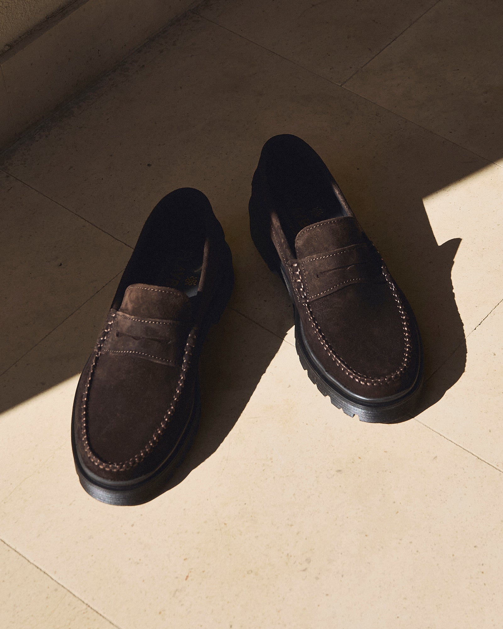 Original Playboy Style Austin Loafers Brown suede