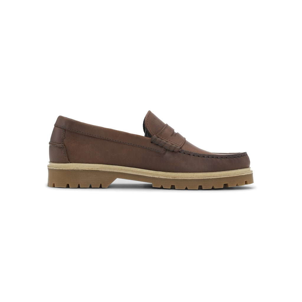 Playboy Footwear Style Austin Loafers Brown leather