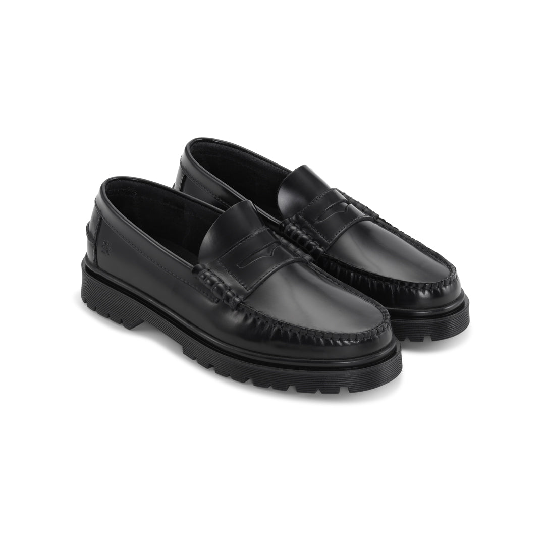 Playboy Footwear Style Austin Loafers Black polido