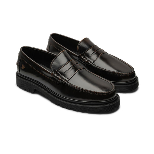 Playboy Footwear Style Austin Loafers Brown polido