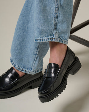 TOC1936 Style Brigitte Loafers Black polido