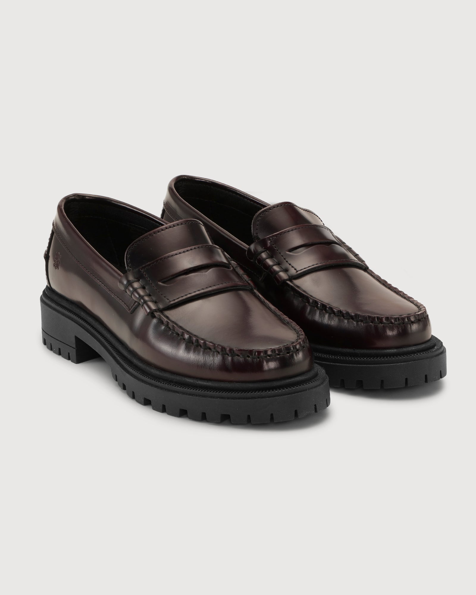 TOC1936 Style Brigitte Loafers Bordo polido