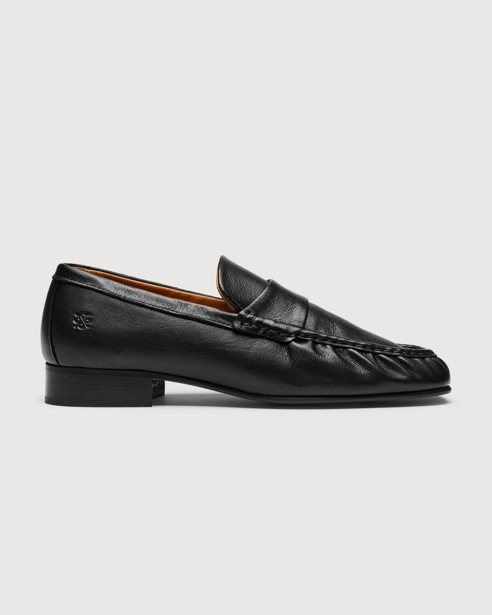 Original Playboy Style Chantal Loafers Black leather