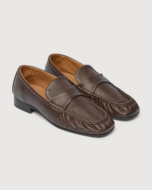 Original Playboy Style Chantal Loafers Brown leather