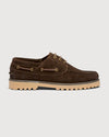 Original Playboy Style Claude Lace up shoes DK.Brown suede/Gum