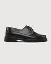 TOC1936 Style Claudine Lace up shoes Black leather/black