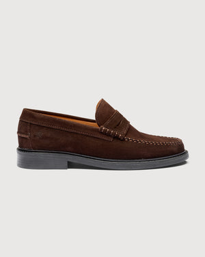 Original Playboy Style Colwood Loafers Dk.Brown suede