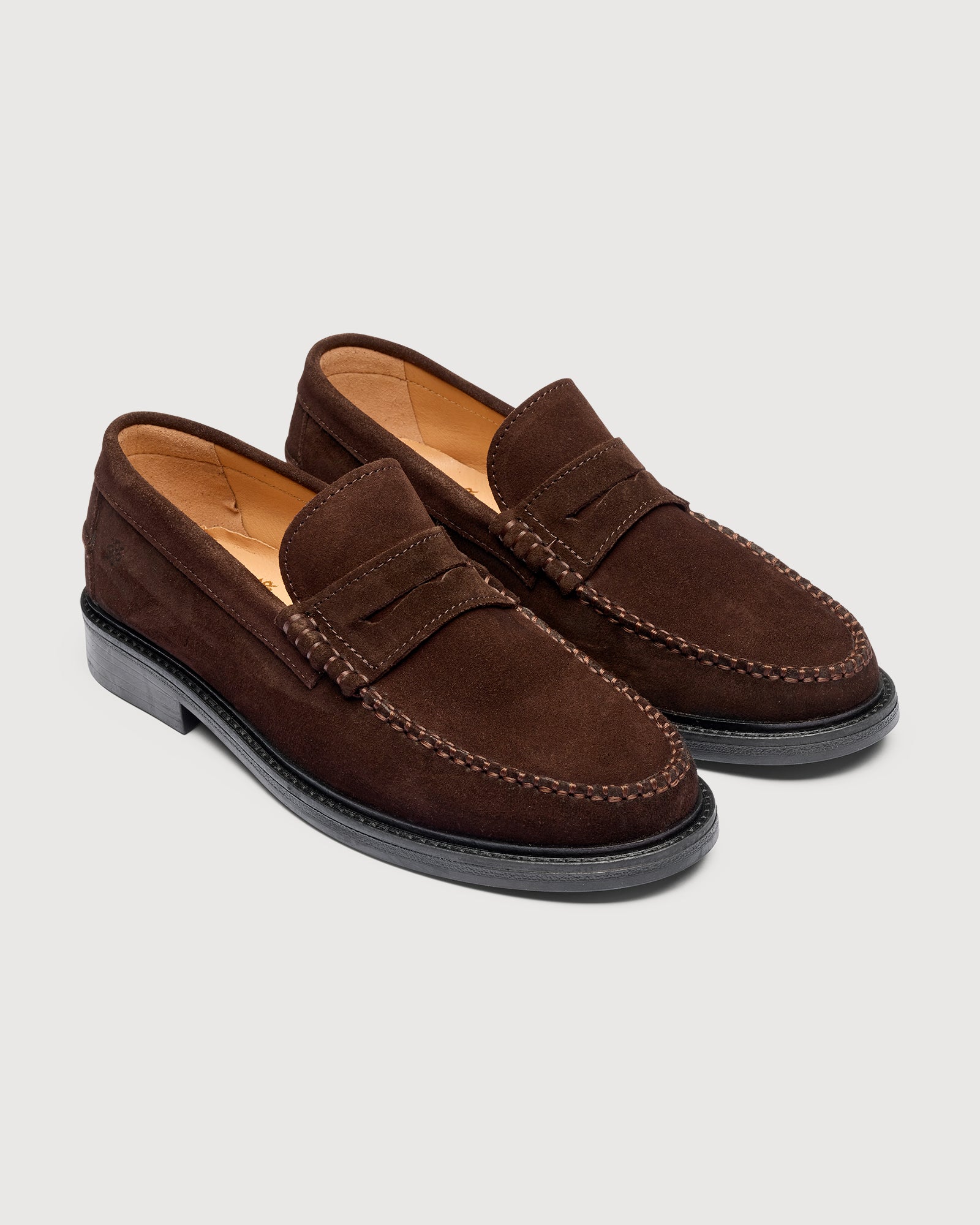 Original Playboy Style Colwood Loafers Dk.Brown suede