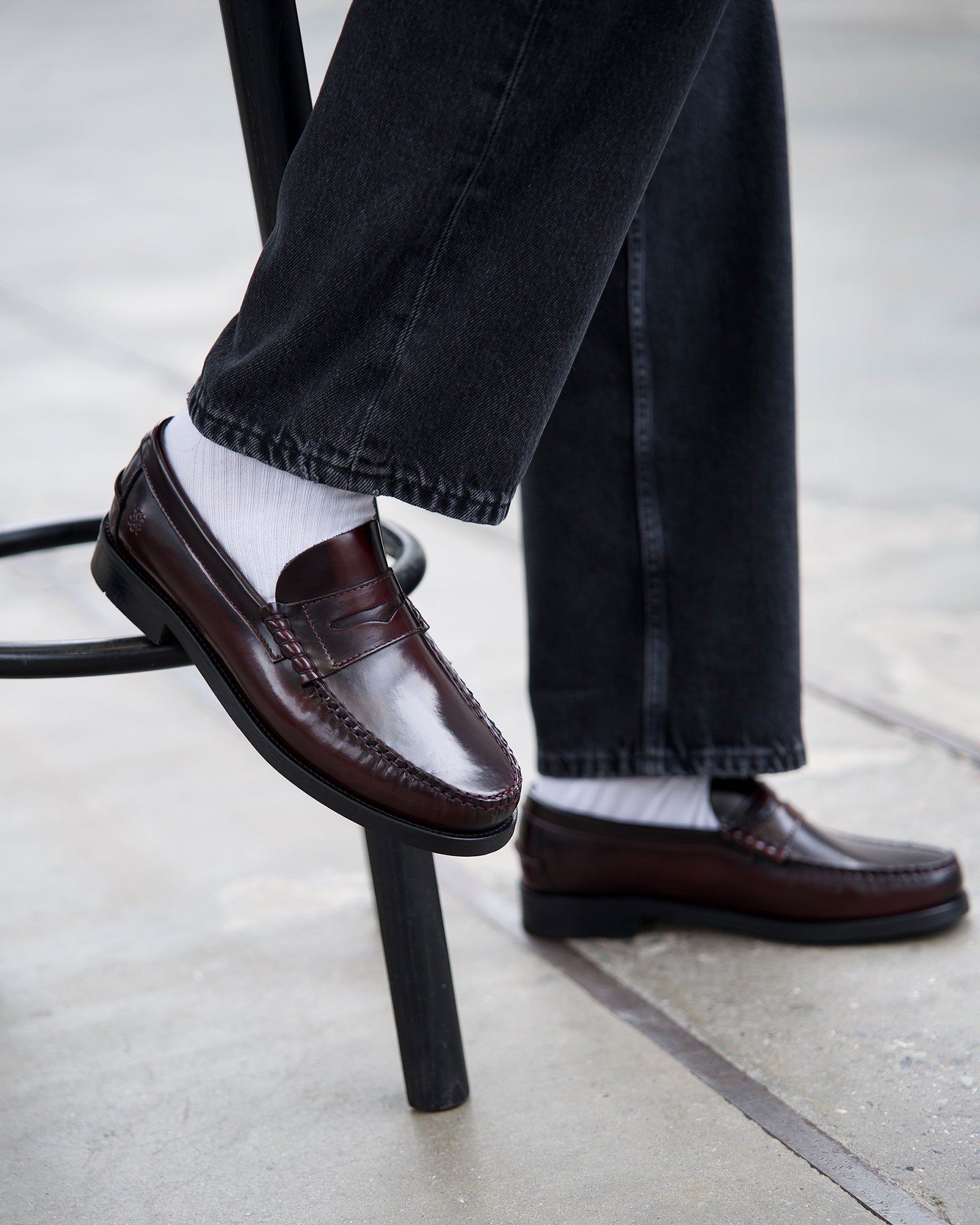 Original Playboy Style Dallas Loafers Bordeaux polido