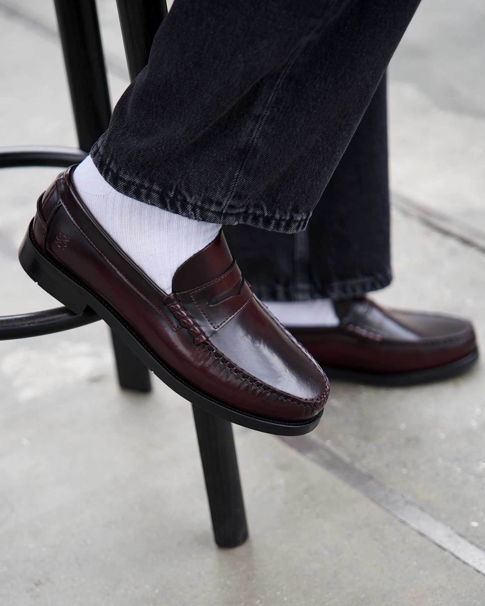 Original Playboy Style Dallas Loafers Bordeaux polido