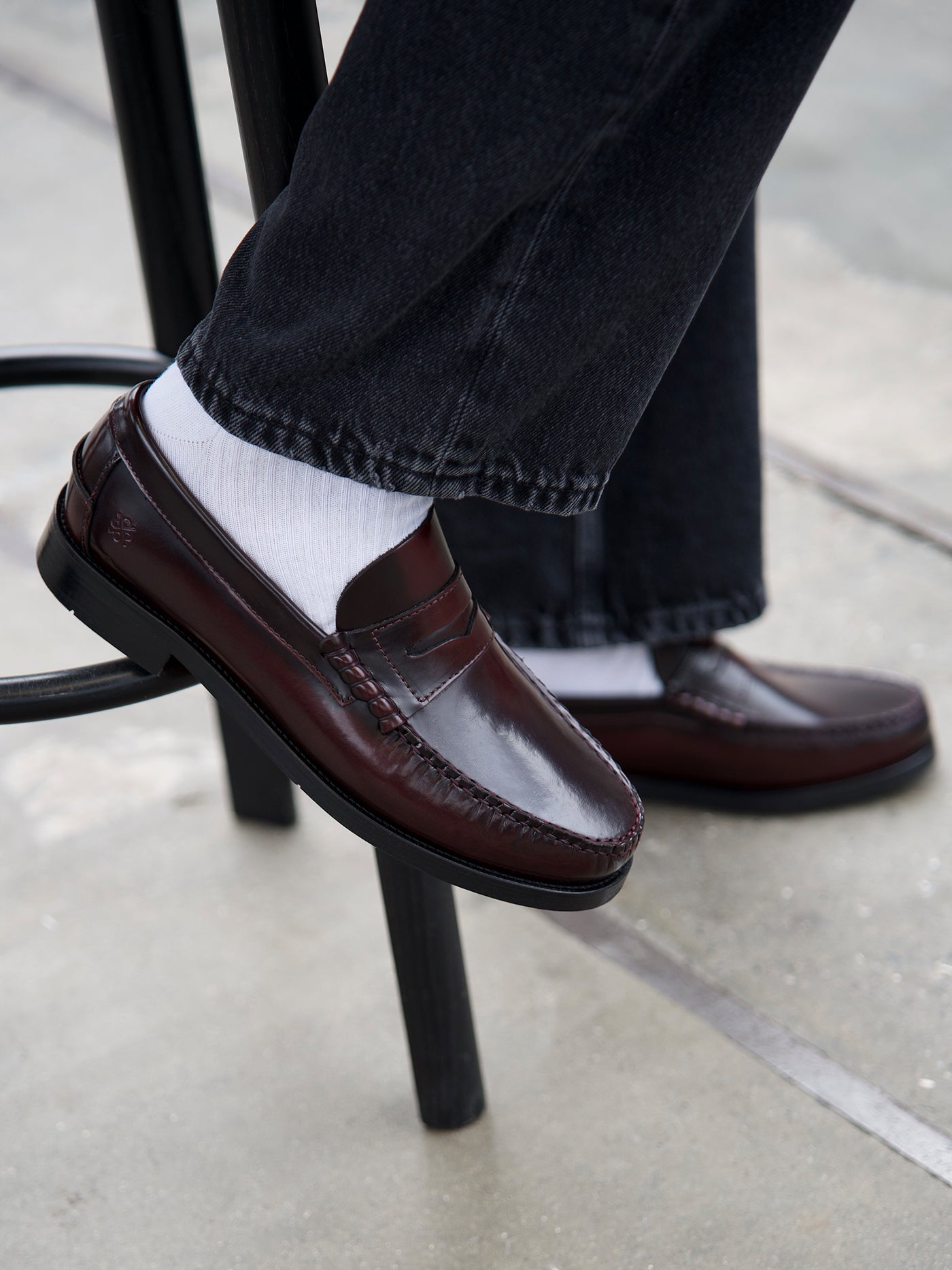 Playboy Footwear Style Dallas Loafers Bordo polido