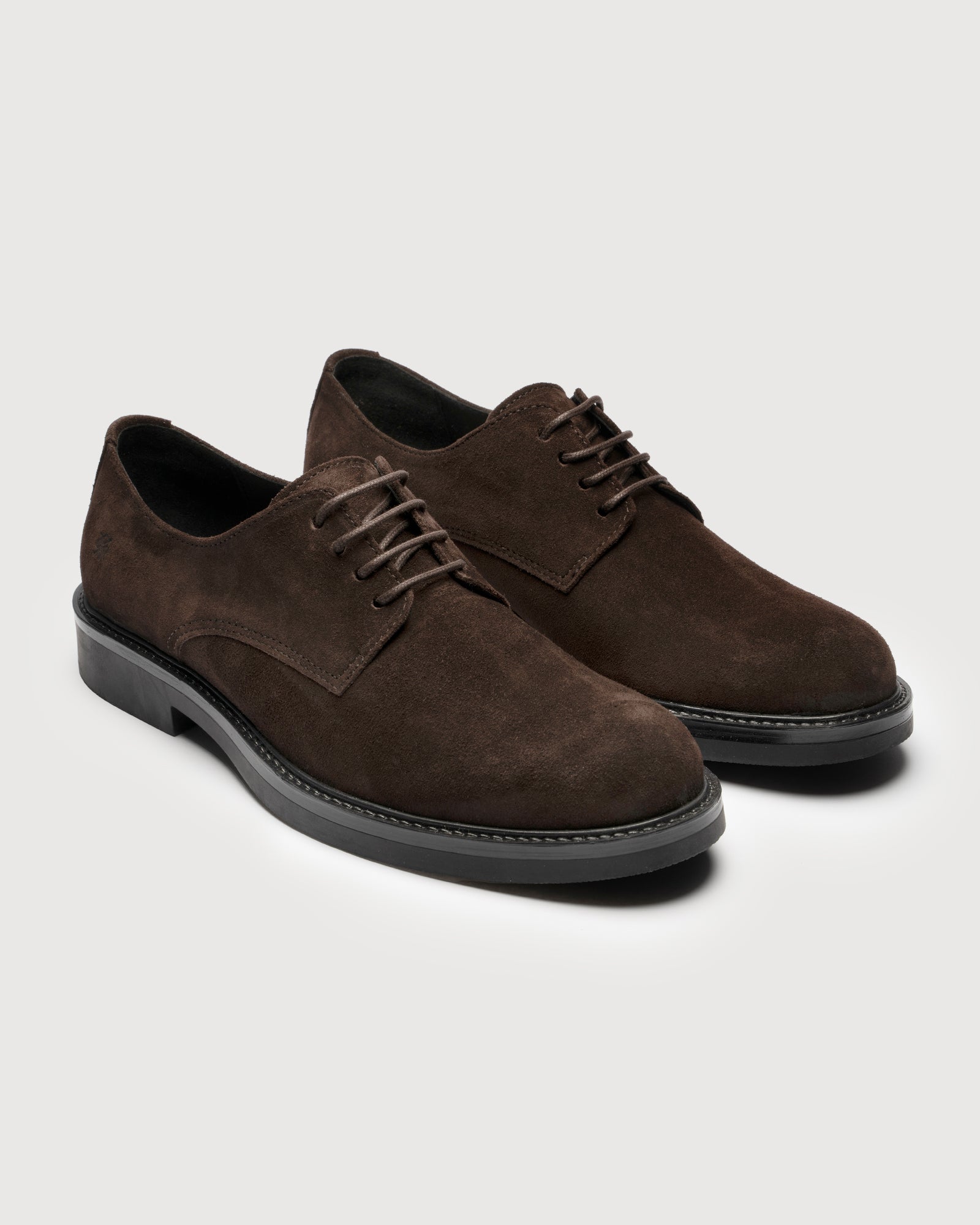 Playboy Footwear Style Giacomo Lace up shoes Dk.Brown suede