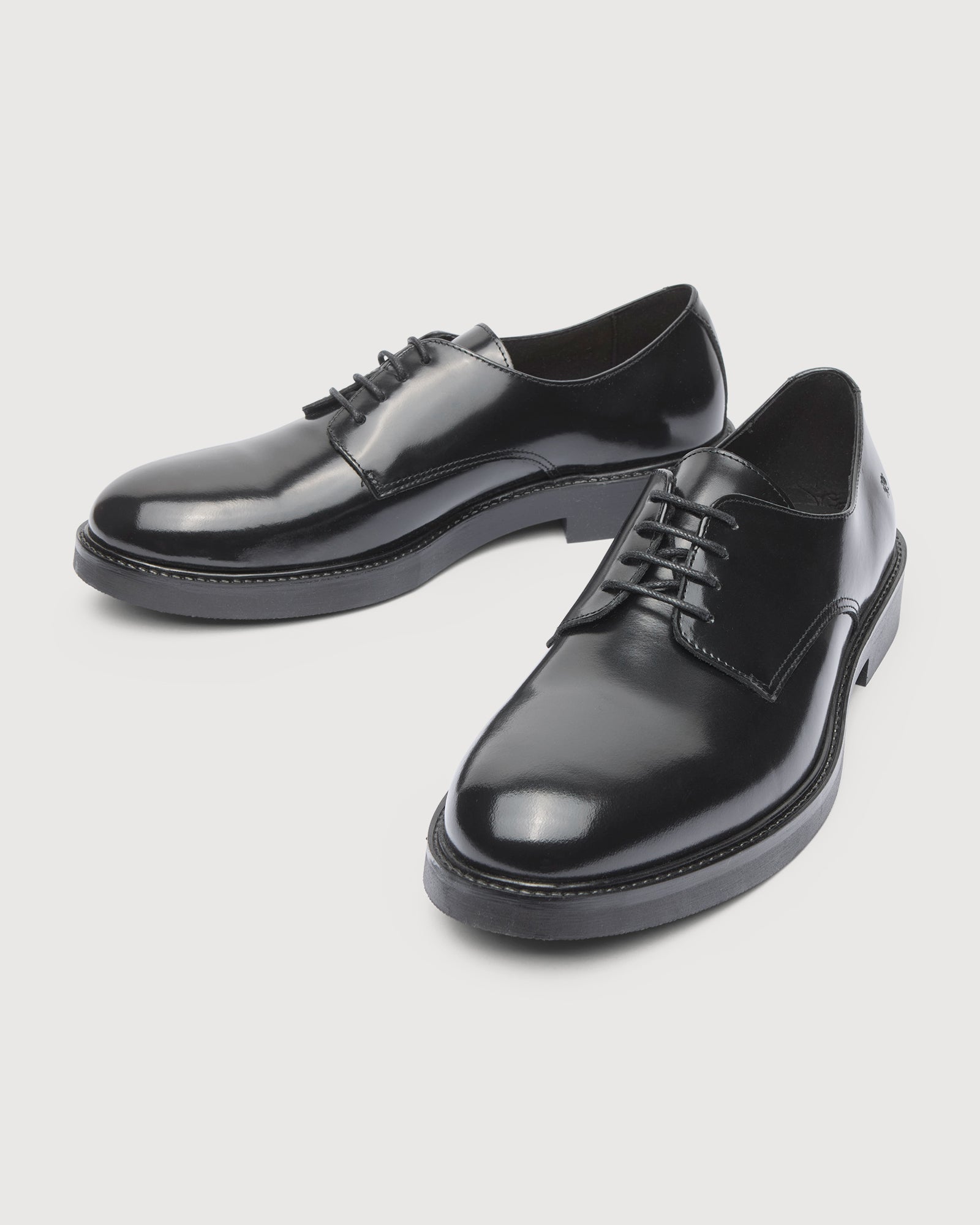 Playboy Footwear Style Giacomo Lace up shoes Black polido