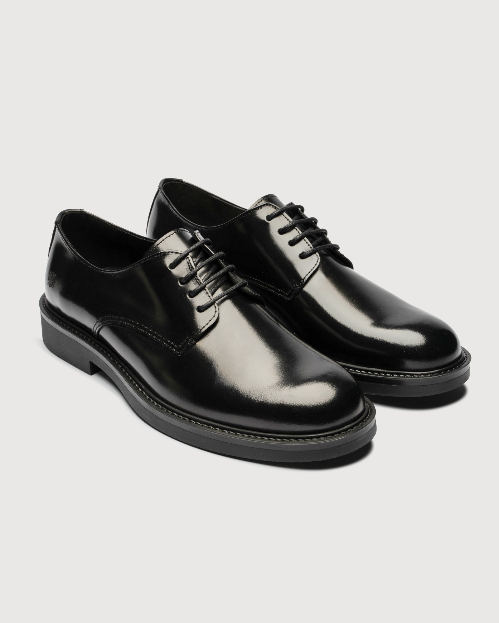 Playboy Footwear Style Giacomo Lace up shoes Black polido