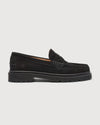 Original Playboy Style Halifax Loafers Black suede