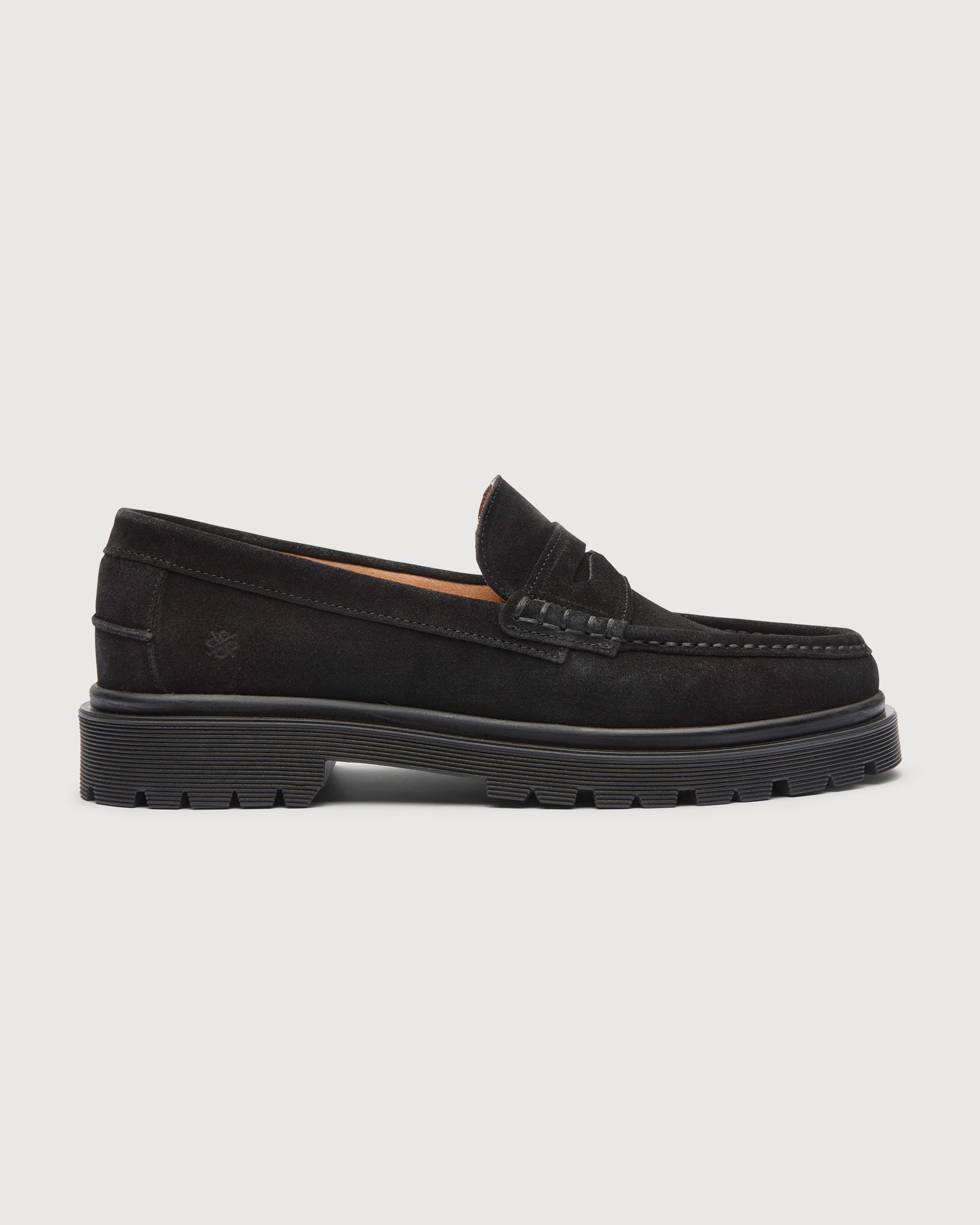 Original Playboy Style Halifax Loafers Black suede