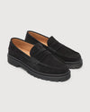 Original Playboy Style Halifax Loafers Black suede