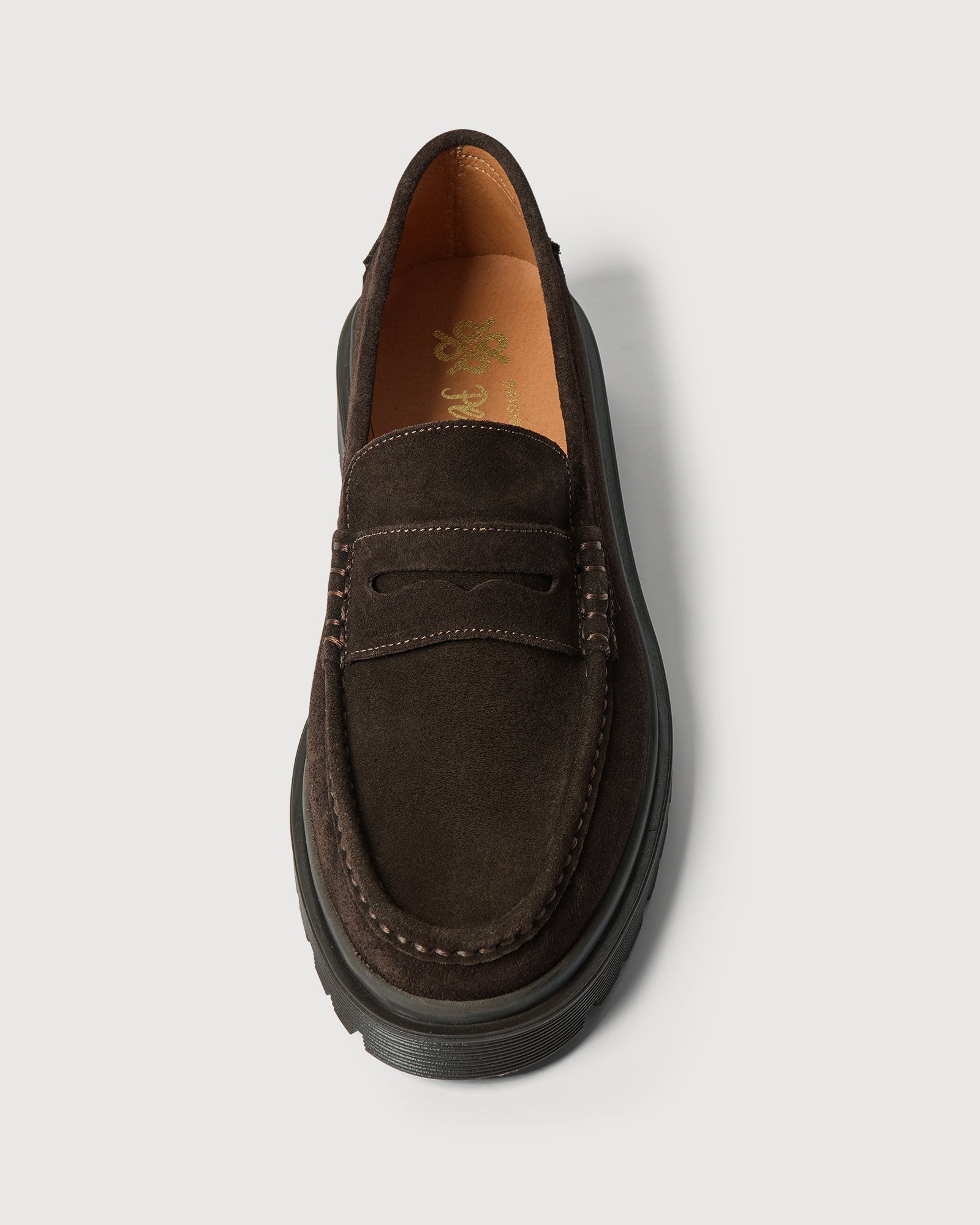 Original Playboy Style Halifax Loafers Brown suede