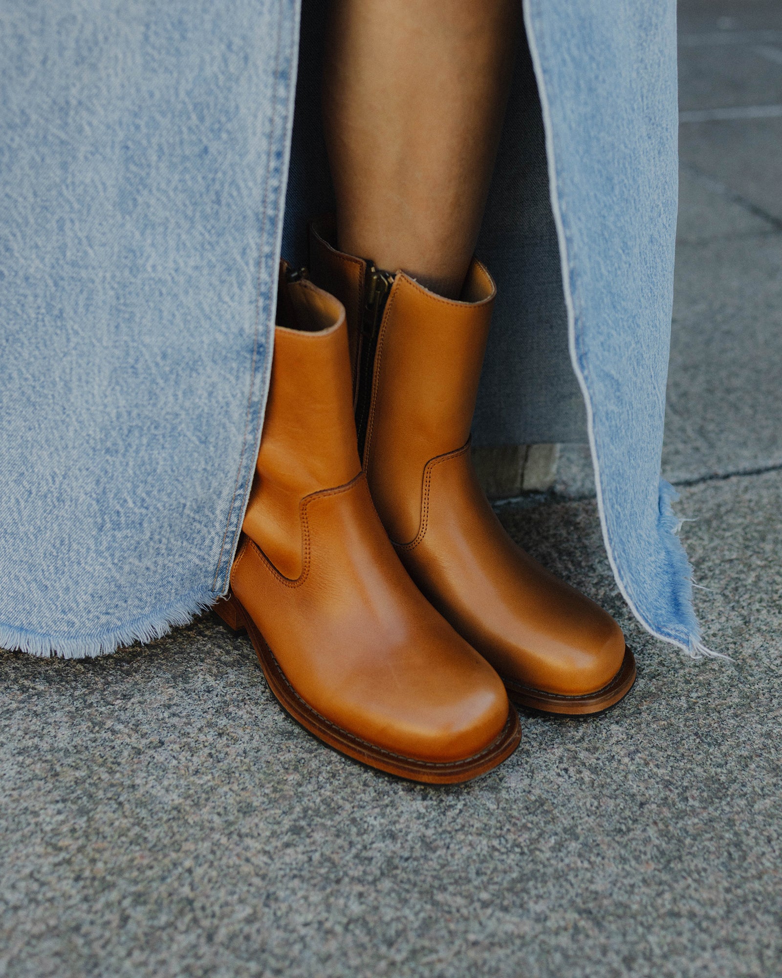 Original Playboy Style Jessie Boot Banana leather/natur