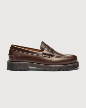 Original Playboy Style Kansas Loafers Dk.Brown leather