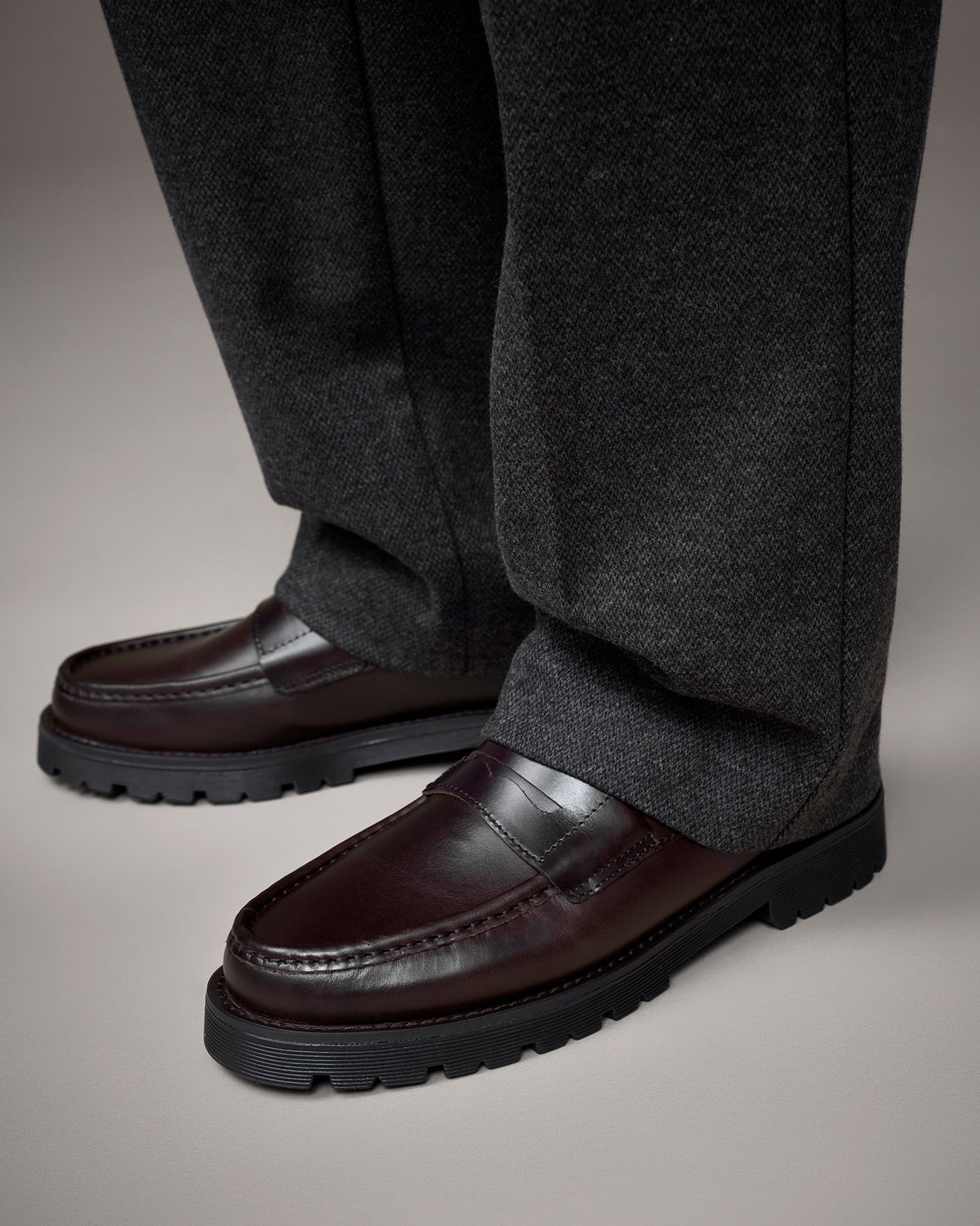 Original Playboy Style Kansas Loafers Dk.Brown leather