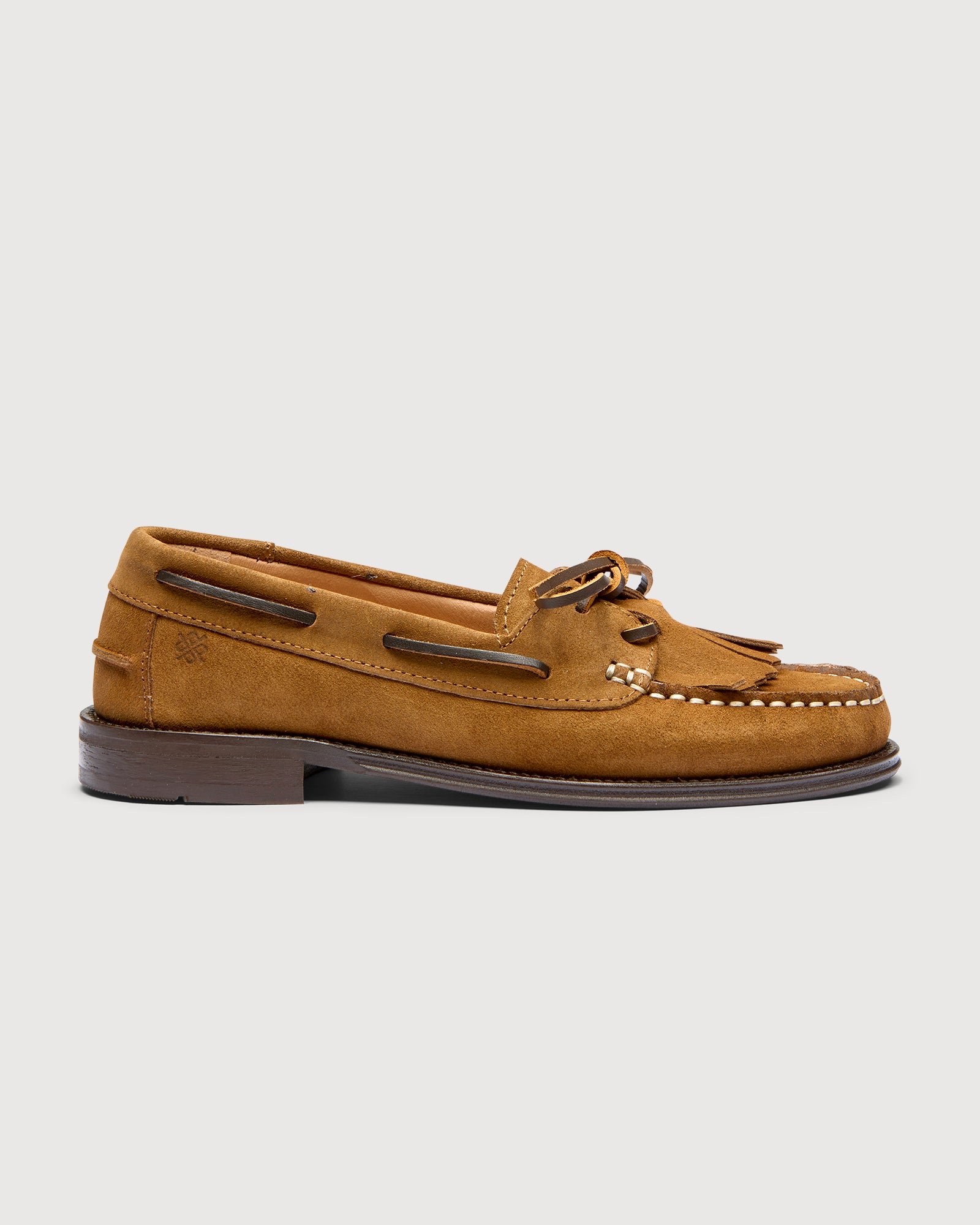 TOC1936 Style Louise Lace up shoes Snuff suede