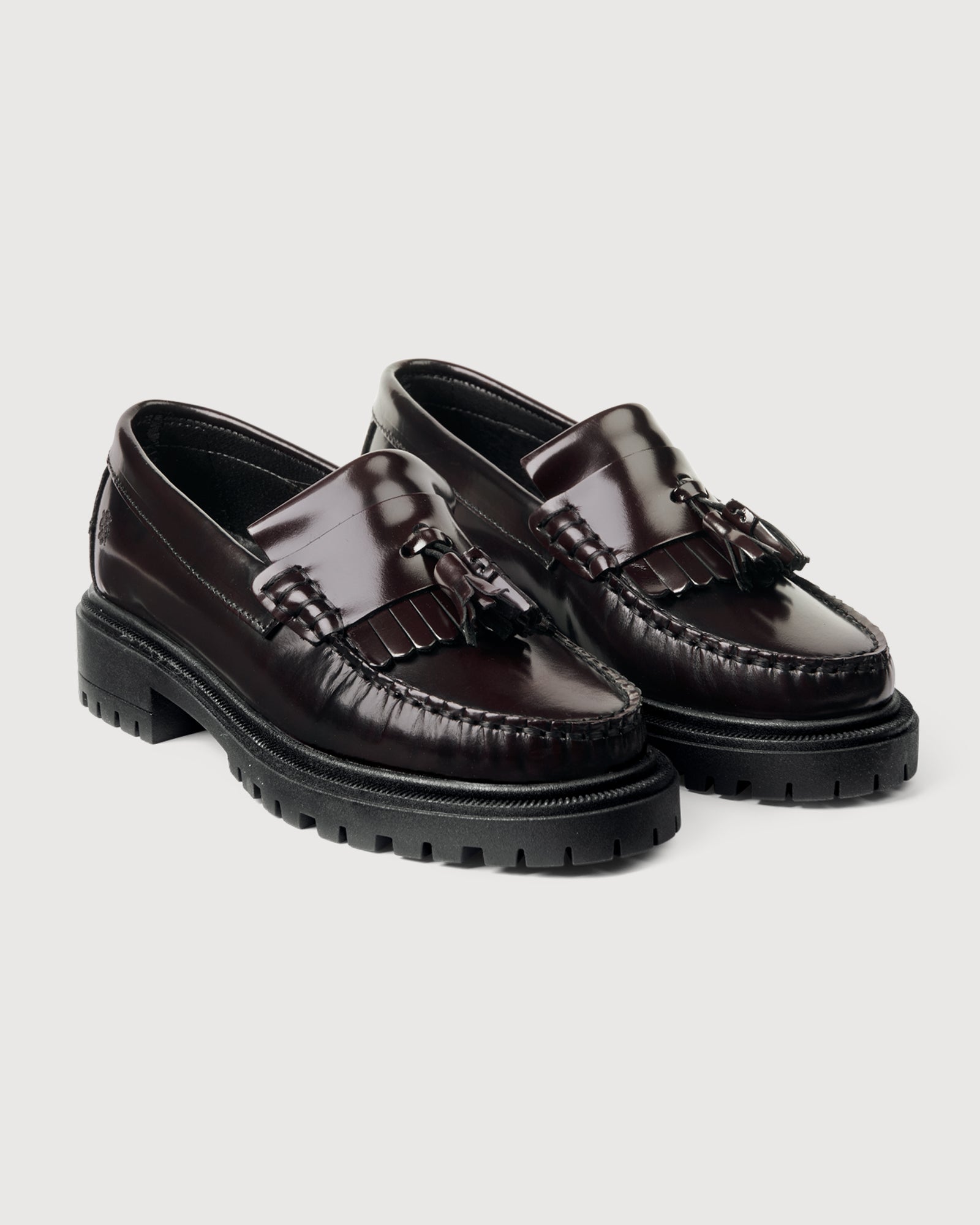 TOC1936 Style Lula Loafers Bordo polido