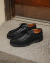 Original Playboy Style Malo Lace up shoes Black tumbled leather