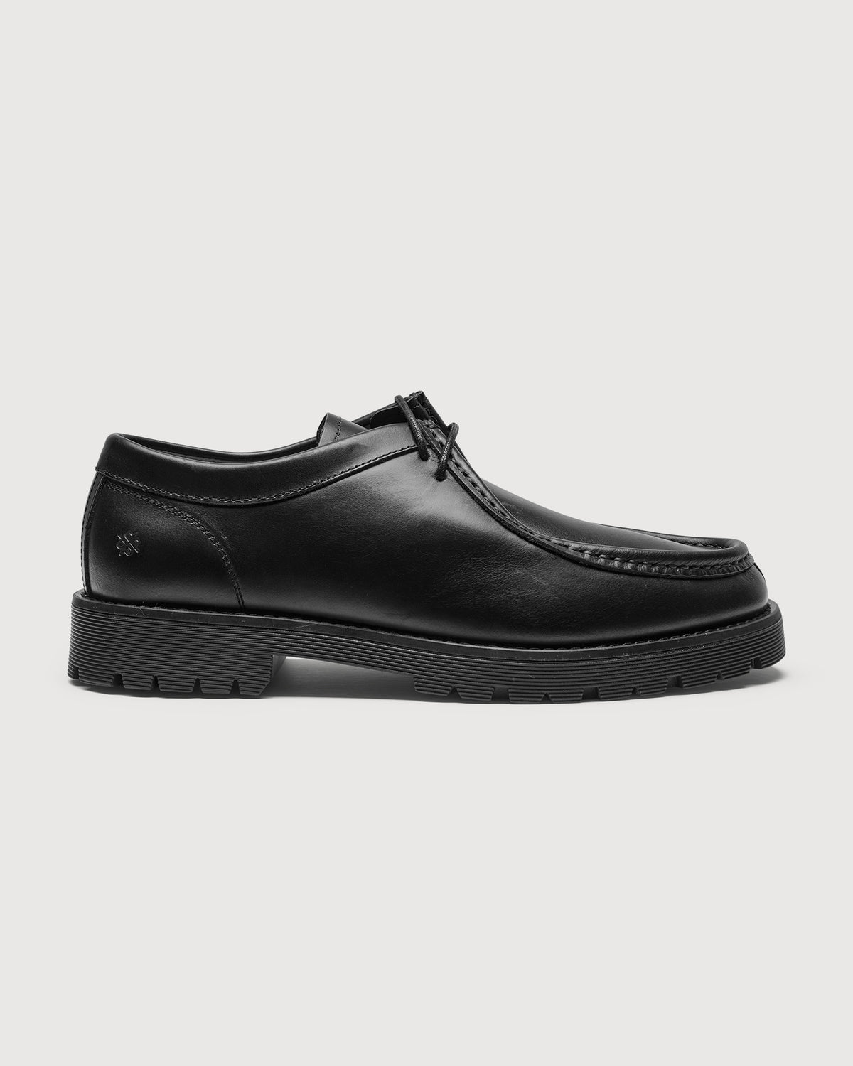 Original Playboy Style Malo Lace up shoes Black leather