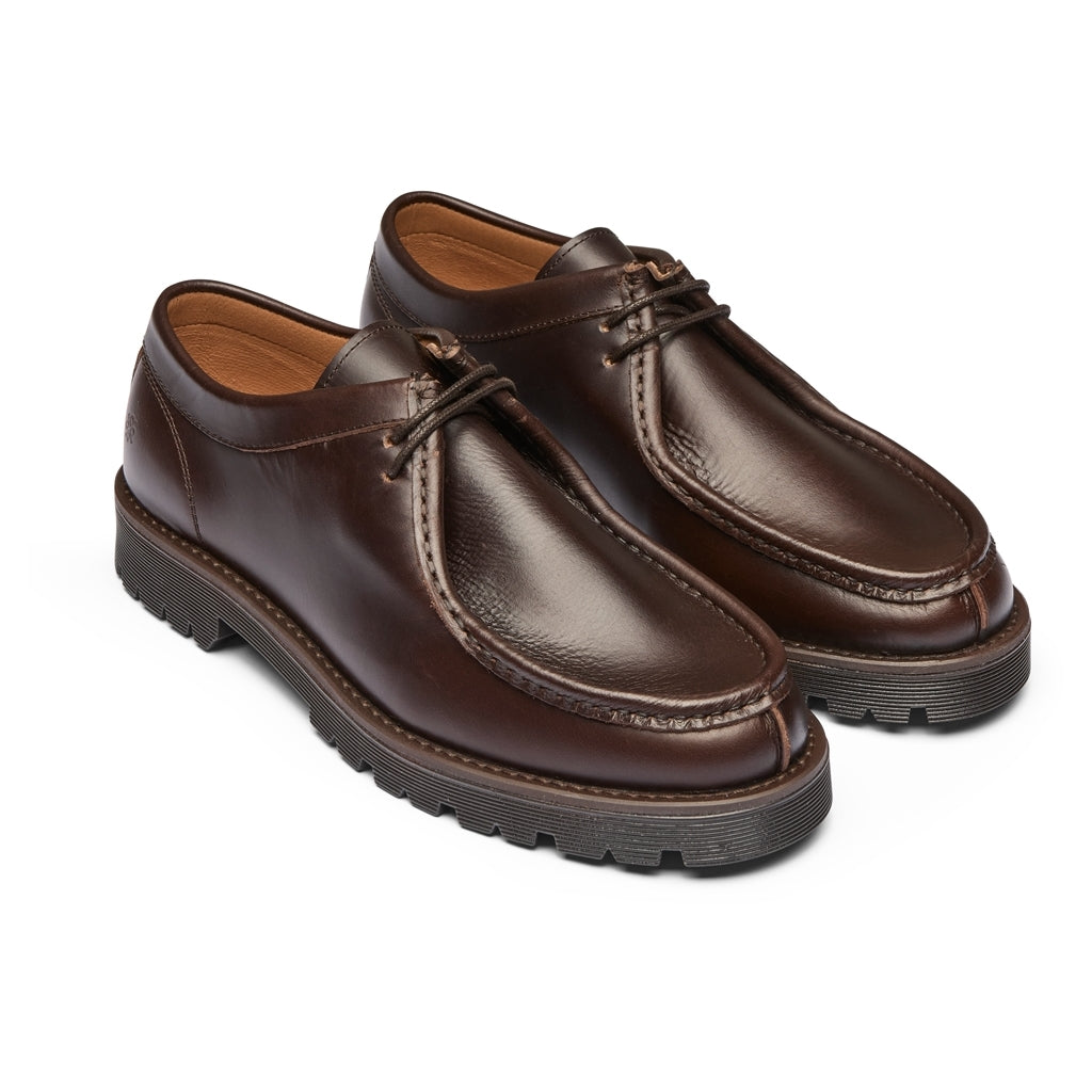 Original Playboy Style Malo Lace up shoes Brown leather