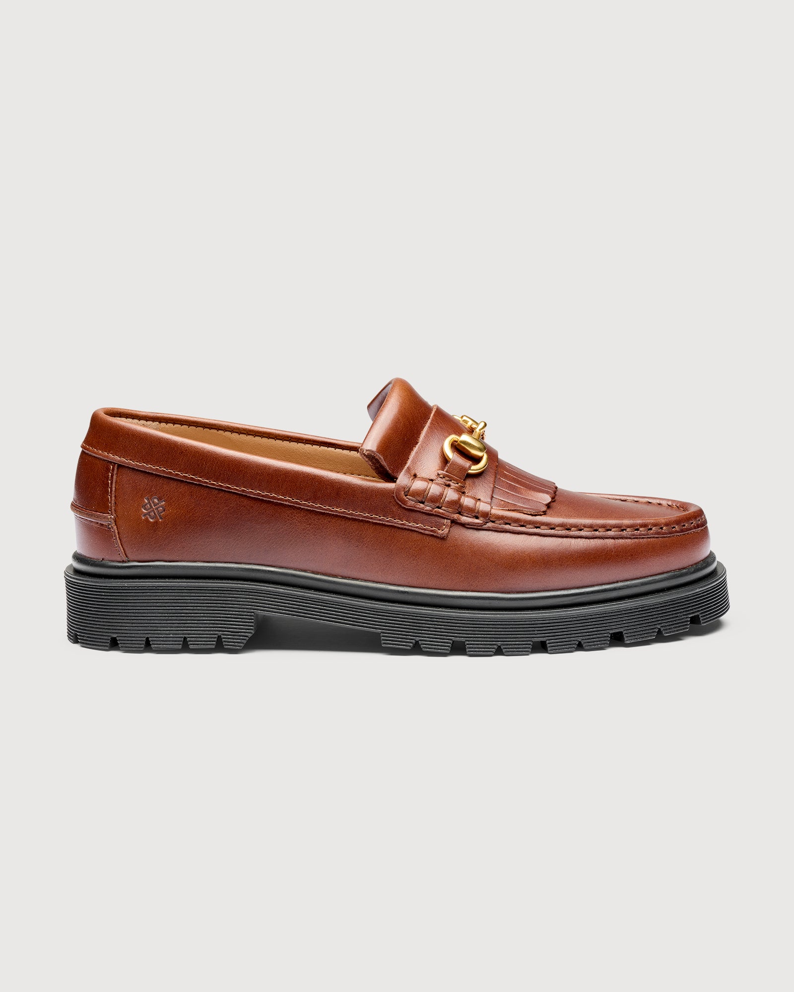 Playboy Footwear Style Milton Loafers Brandy Leather