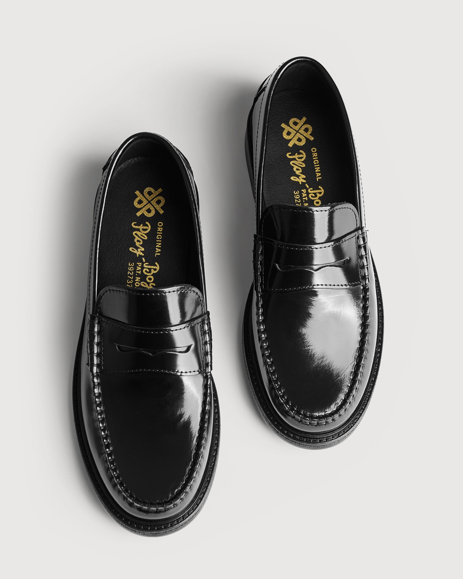 Original Playboy Style Napoli Loafers Black polido