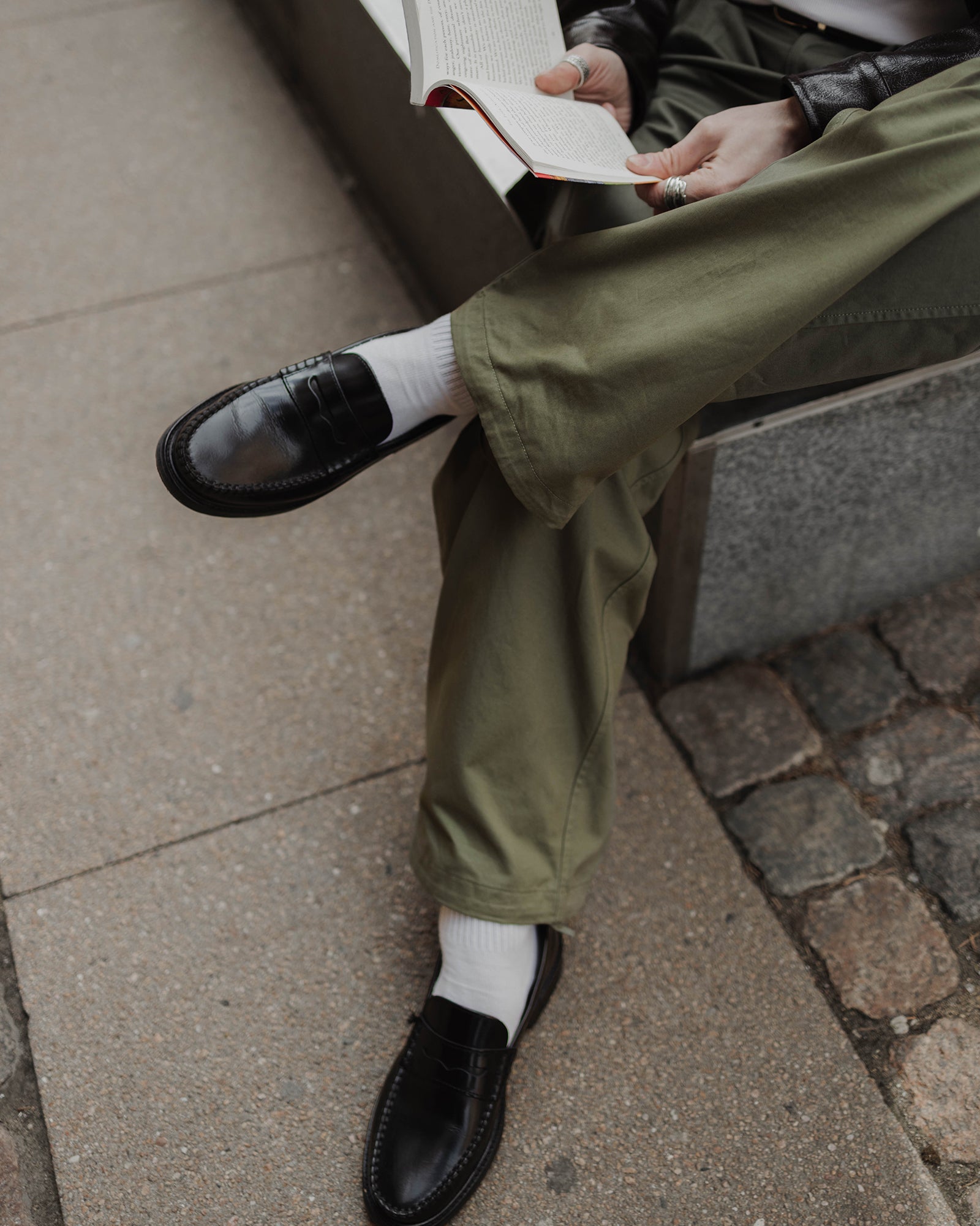 Original Playboy Style Napoli Loafers Black polido