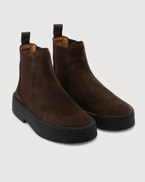 The Original Playboy Style ORG.75 The Original Women's Boot Dk.Brown suede