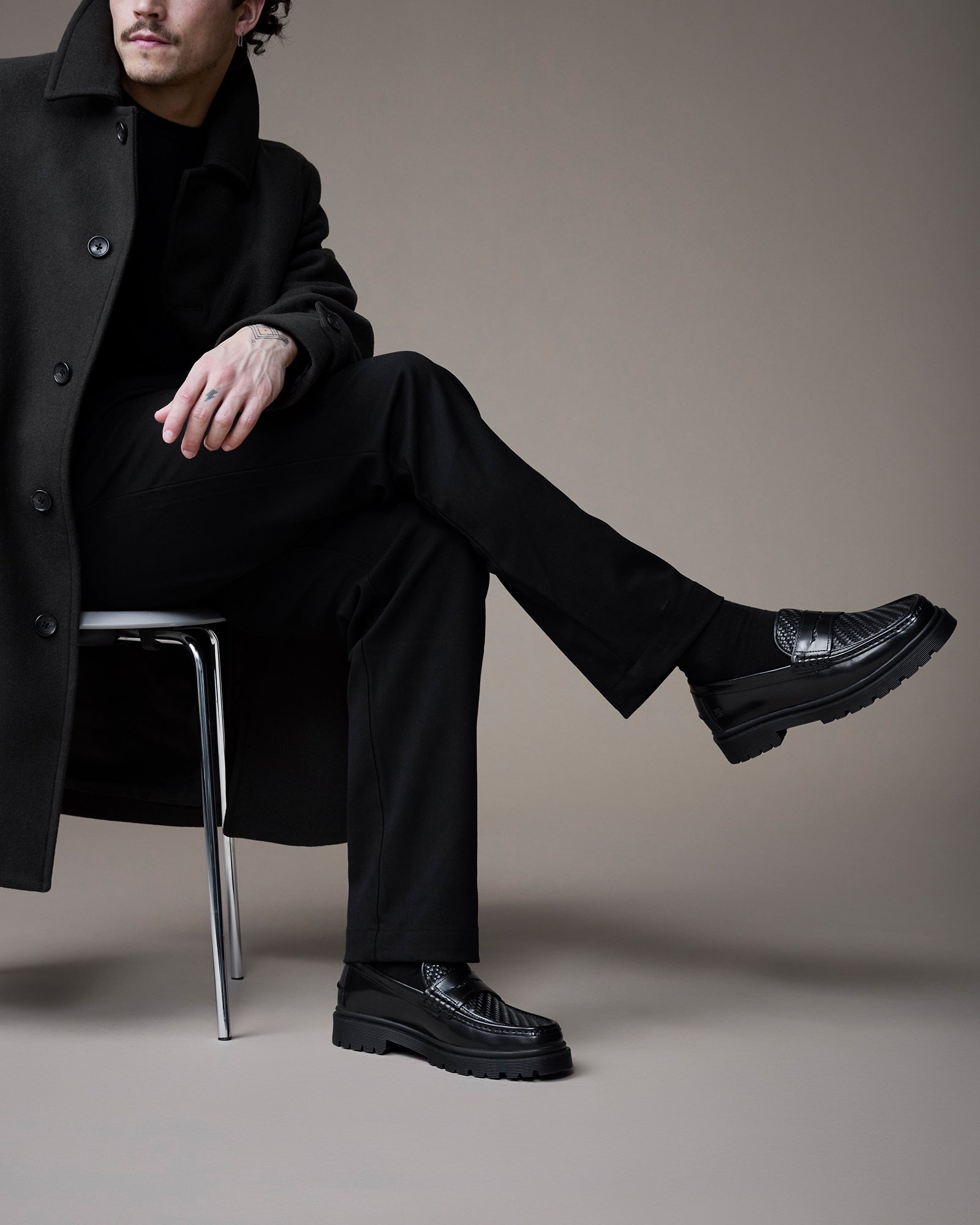 Original Playboy Style Richmond Loafers Black polido